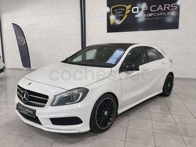 Usado Mercedes A220 AMG line 177 CV (130 kW) 2015 Blanco Berlina