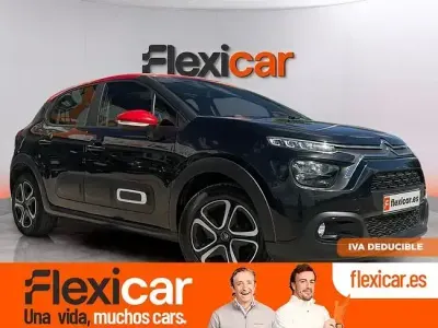 Usado Citroën C3 Feel 83 CV (61 kW) 2022 Negro Utilitario