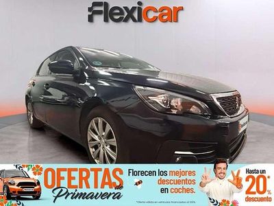 Usado Peugeot 308 SW Allure 131 CV (96 kW) 2020 Azul Familiar