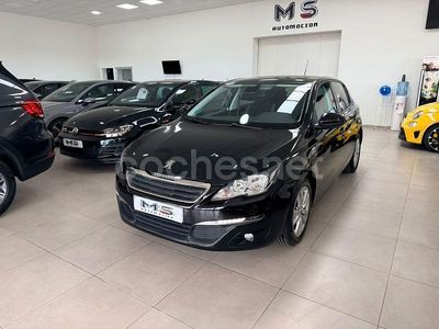Negro Usado 2016 Peugeot 308 Style Berlina | 8999 € (Precio justo)