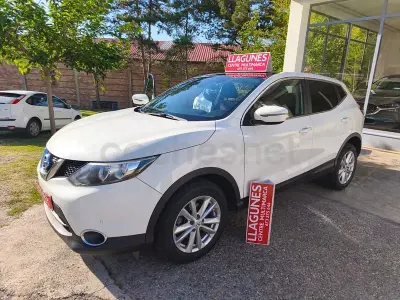 Usado Nissan Qashqai N-TEC 115 CV (84 kW) 2014 Blanco SUV