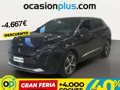 Usado Peugeot 3008 Allure 300 CV (220 kW) 2023 Negro SUV