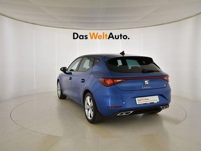 Usado Seat Leon FR 110 CV (80 kW) 2024 Azul
