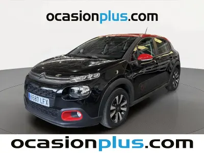 Usado Citroën C3 Feel 82 CV (60 kW) 2020 Negro Utilitario