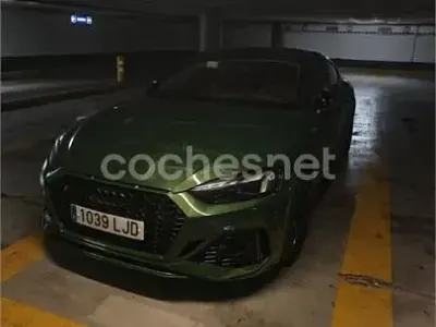 Usado Audi RS5 Sportback 450 CV (330 kW) 2021 Verde Berlina