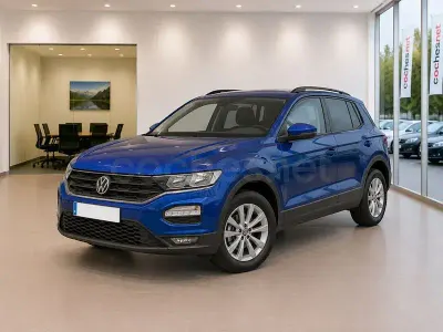Usado VW T-Roc Advance 110 CV (80 kW) 2021 Azul SUV
