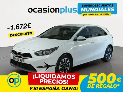 Usado Kia Ceed 100 CV (73 kW) 2025 Blanco Utilitario