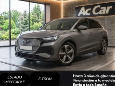 Usado Audi Q4 e-tron 125 kW (170 CV) 2022 Gris SUV