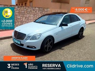 Usado Mercedes E220 Elegance 170 CV (125 kW) 2009 Blanco Familiar