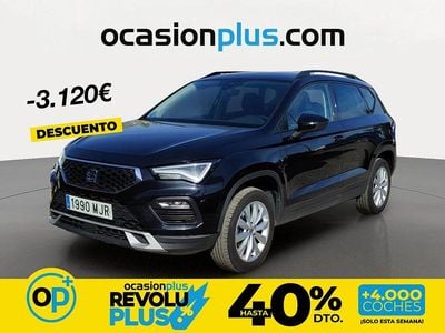Usado Seat Ateca Style 150 CV (110 kW) 2023 Negro SUV