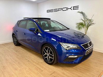 Usado Seat Leon FR 150 CV (110 kW) 2020 Azul Berlina