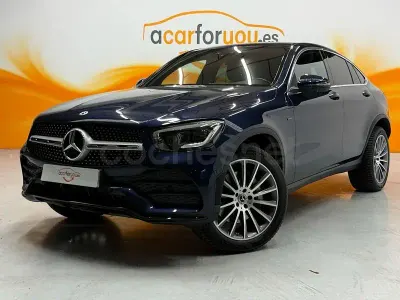 Usado Mercedes GLC300e 306 CV (225 kW) 2023 Azul Coupe