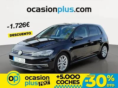 Usado VW Golf VII Advance 130 CV (95 kW) 2019 Negro