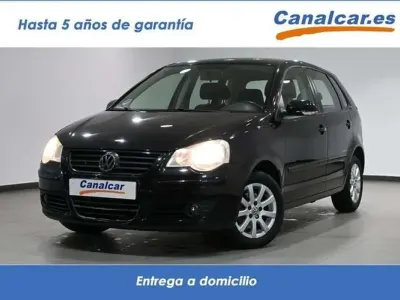 Usado VW Polo United 69 CV (50 kW) 2009 Negro Utilitario