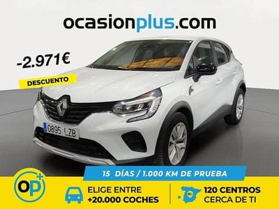 Blanco Usado 2022 Renault Captur Intens SUV | 12.890 € (Precio justo)