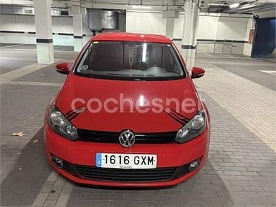 Usado VW Golf VI Sport 105 CV (77 kW) 2010 Rojo Utilitario