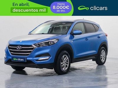 Begagnad Hyundai Tucson 132 HK (97 kW) 2018 Blå SUV