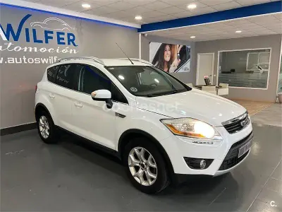 Usado Ford Kuga Titanium 136 CV (100 kW) 2010 Blanco SUV