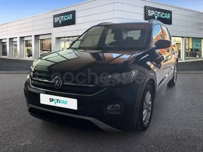 Usado VW T-Cross Advance 95 CV (69 kW) 2021 Negro SUV
