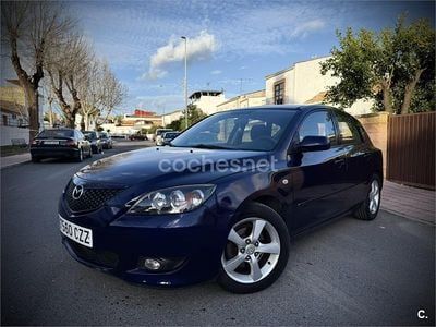 Usado Mazda 3 Sportive 109 CV (80 kW) 2004 Azul Berlina
