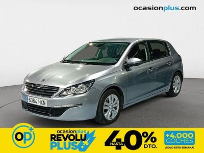 Usado Peugeot 308 Active 131 CV (96 kW) 2014 Gris Utilitario