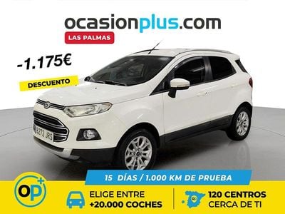 Usado Ford Ecosport Titanium 125 CV (91 kW) 2016 Blanco SUV