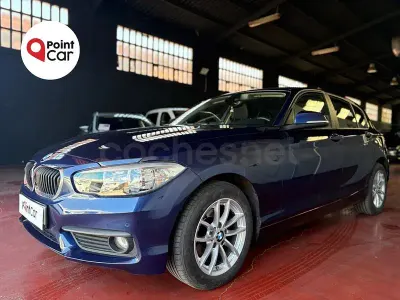 Usado BMW 116 Sport Line 116 CV (85 kW) 2017 Azul Utilitario