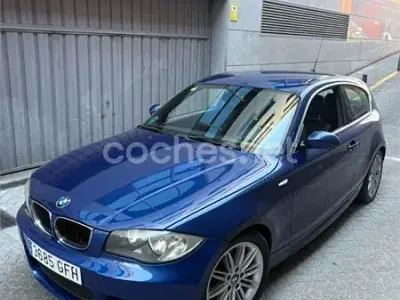 Usado BMW 118 Sport Line 143 CV (105 kW) 2008 Azul Utilitario