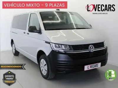 Usado VW T6.1 110 CV (80 kW) 2021 Plateado Van