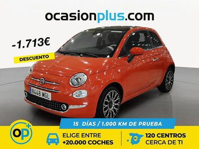 Naranja Usado 2023 Fiat 500 Dolcevita Utilitario | 10.600 € (Buen precio)