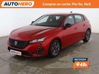 Usado Peugeot 308 Active 131 CV (96 kW) 2022 Rojo Utilitario