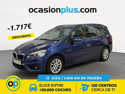 Usado BMW 218 Gran Tourer 150 CV (110 kW) 2018 Azul Monovolumen