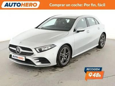 Usado Mercedes A180 AMG line 116 HP (85 kW) 2021 Cinzento Sedan