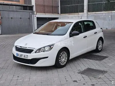 Usado Peugeot 308 Access 100 CV (73 kW) 2016 Blanco Berlina