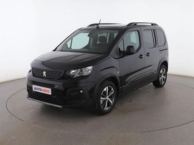 Usado Peugeot Rifter GT 131 CV (96 kW) 2022 Negro Monovolumen