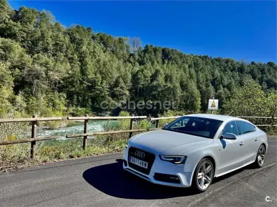Occasion Audi A5 Sportback S-Line 245 PK (180 kW) 2013 Wit Hatchback