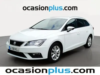 Usado Seat Leon Style 115 CV (84 kW) 2018 Blanco Monovolumen