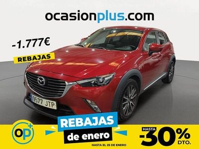 Rojo Usado 2016 Mazda CX-3 Luxury SUV | 14.713 € (Precio justo)