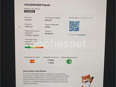 Negro Usado 2018 VW Passat Edition Familiar | 15.500 € (Super precio)