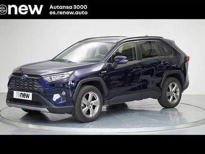 Azul orión Usado 2021 Toyota RAV4 Hybrid Luxury SUV | 31.041 € (Precio justo)