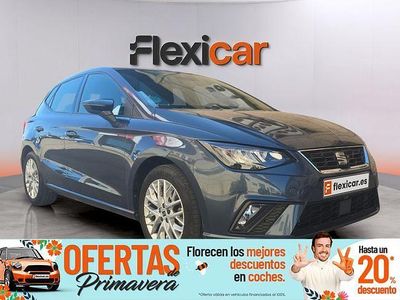 Usado Seat Ibiza FR 110 CV (80 kW) 2022 Azul Utilitario