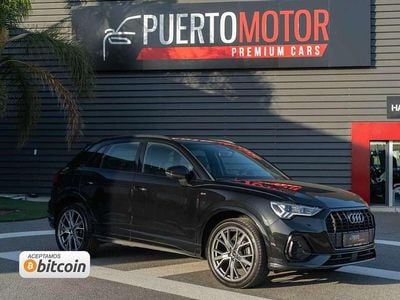 Usado Audi Q3 S-Line 150 CV (110 kW) 2022 Negro SUV