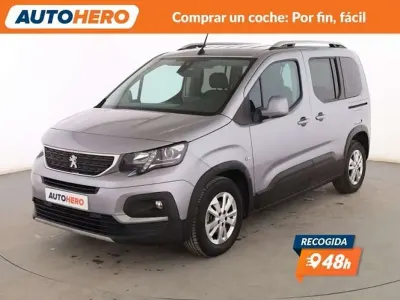 Usado Peugeot Rifter Allure 102 CV (75 kW) 2019 Gris Monovolumen