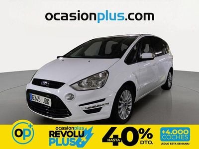Usado Ford S-MAX Limited 140 CV (102 kW) 2015 Blanco Monovolumen