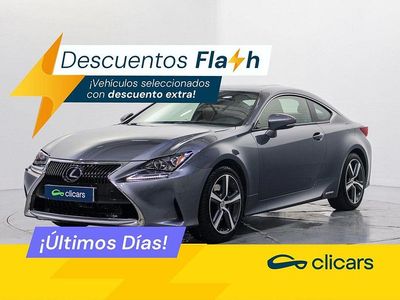 Usado Lexus RC300h Executive Line 223 CV (164 kW) 2018 Gris Coupe