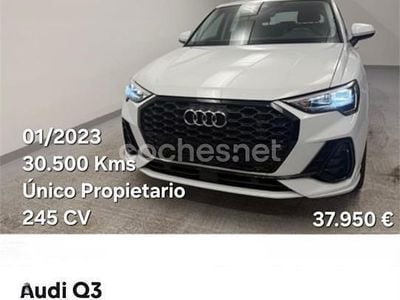 Usado Audi Q3 Sportback S-Line 245 CV (180 kW) 2023 Blanco SUV