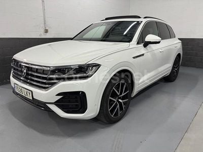 Blanco Usado 2021 VW Touareg R-line SUV | 47.990 € (Precio justo)