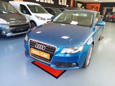 Usado Audi A4 180 CV (132 kW) 2009 Azul Berlina