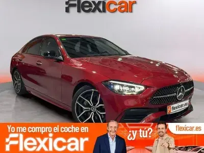 Usado Mercedes C200 204 CV (150 kW) 2022 Rojo Berlina
