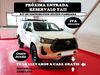 Usado Toyota HiLux 150 CV (110 kW) 2022 Blanco Pickup/Camioneta